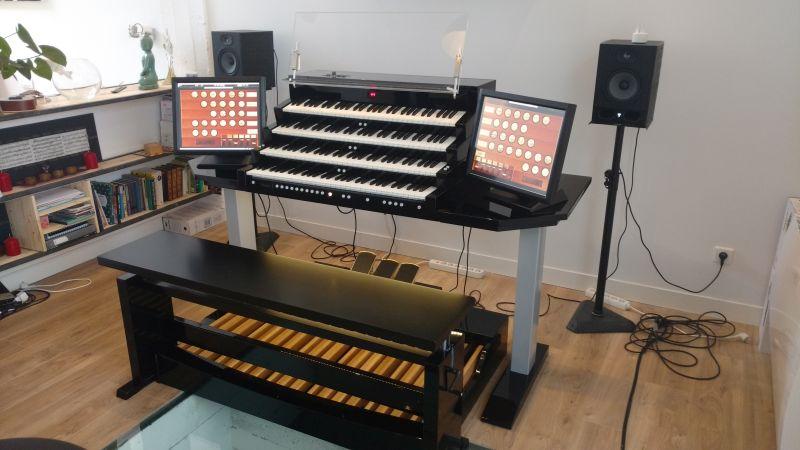 Orgelhuis Delobelle: Tourcoing (FR) - 4-klaviers Mixtuur orgel op maat