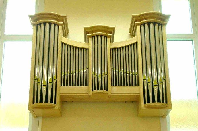 Orgelhuis Delobelle: Menen - Protestantse Kerk