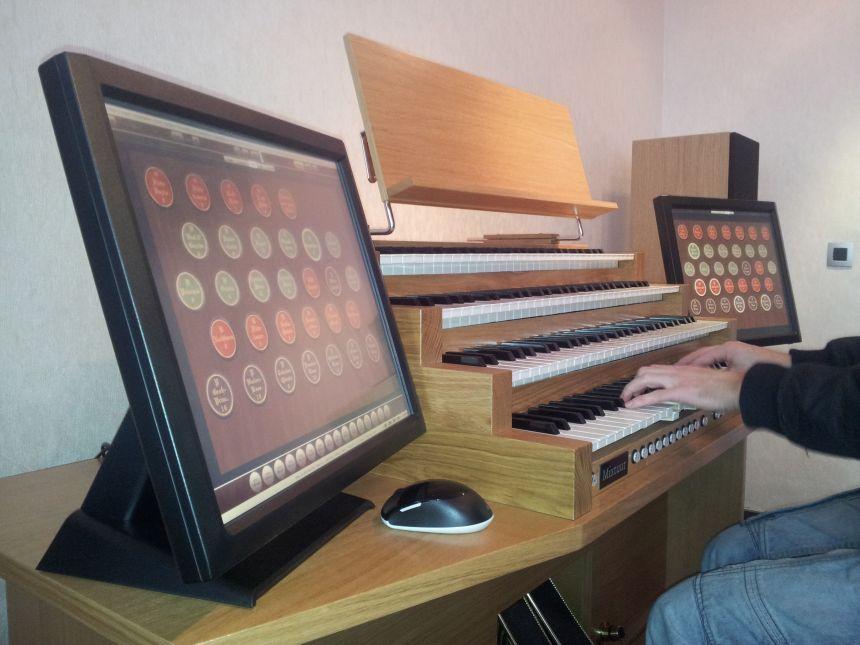 Orgelhuis Delobelle: Ath, 4-klaviers Mixtuur Hauptwerk orgel